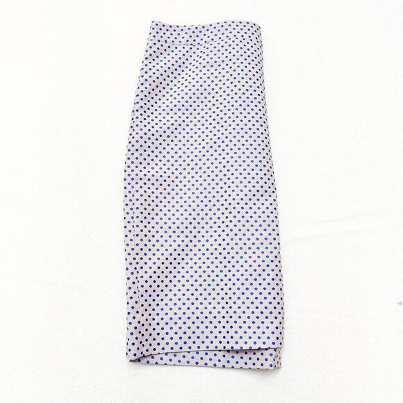 J. Crew The Pencil Skirt Polka Dot Straight Classic Patterned Size 10 - Picture 5 of 6